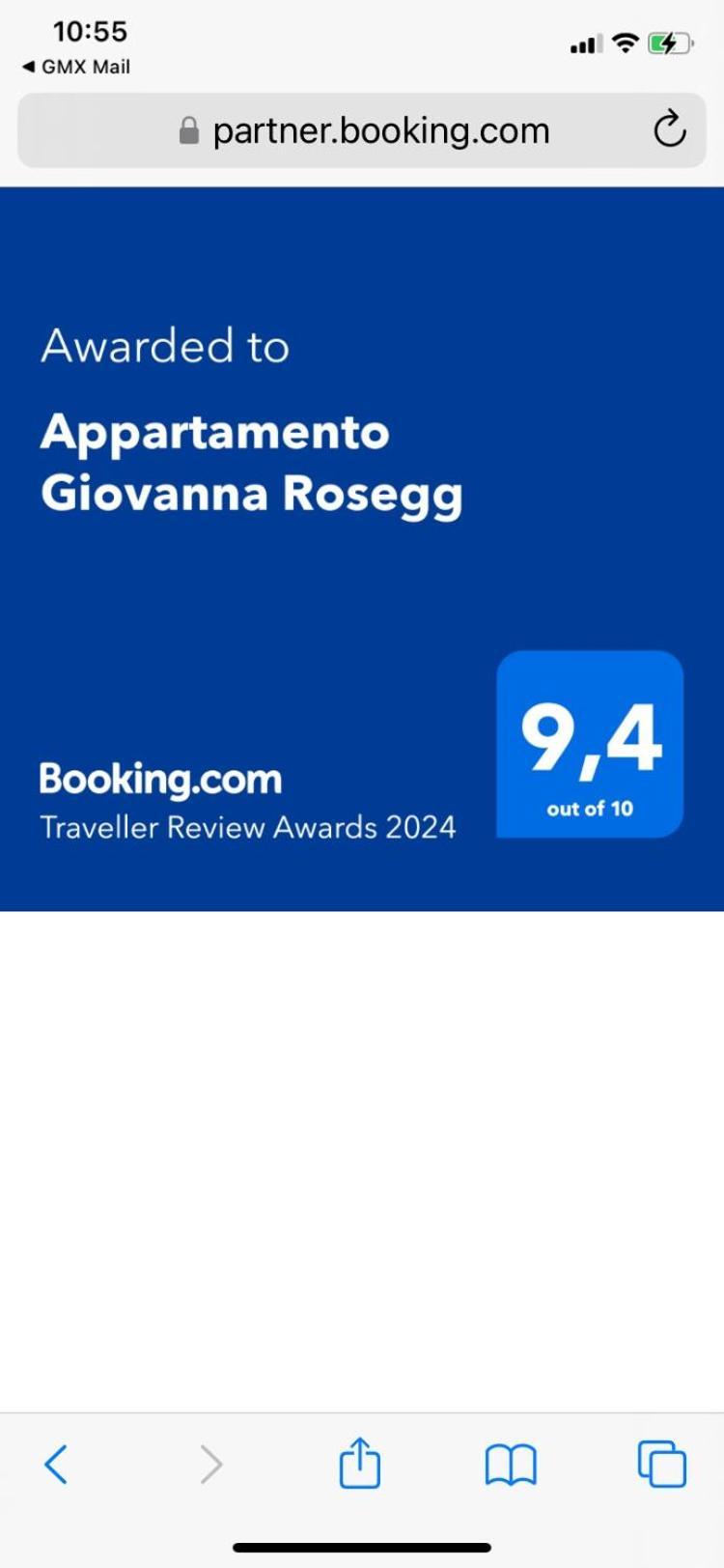 Appartamento Giovanna Rosegg Exteriör bild